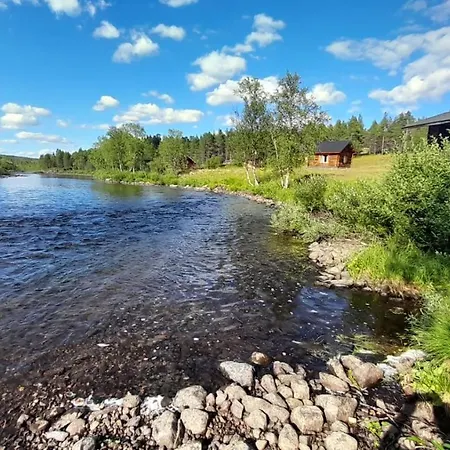 Leppaelaen Vanhatupa Rantasaunalla Utsjoki Esterno foto